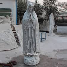 Blessed Mother Garden Statue Praying