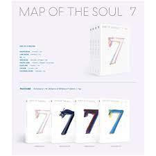 Acheter Album BTS - Map of the Soul 7 (Cadeau du vendeur inclus - une carte  photo acrylique choisie au hasard) | Joom