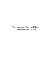 Shct 156 D J B Trim The Huguenots History And Memory In