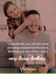 60 happy birthday wishes for husband