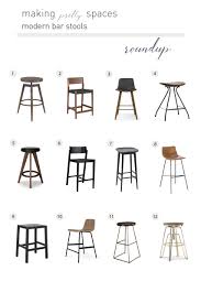 bar stools a modern roundup