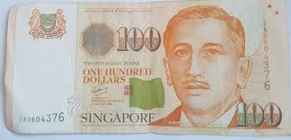 100 dollars mas singapore numista