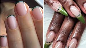 green nail ideas for short and long