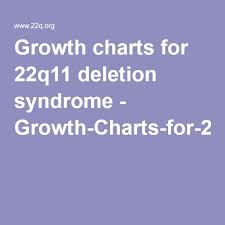 Growth Charts For 22q11 Deletion Syndrome Growth Charts