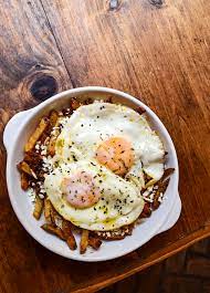 Greek Fried Eggs Recipe gambar png