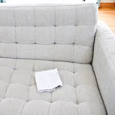 to clean a fabric sofa