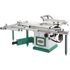 5 hp sliding table saw grizzly industrial