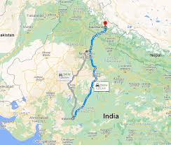 indore to kedarnath distance journey