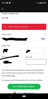 The cvv2 code is the last 3 digits of the number on the back of your debit card, this is to verify you are the owner of your credit card. Baldeep Singh On Twitter Spotifyindia Trying To Purchase The Premium Membership But Keeps Telling Me Invalid Zip Postal Code I M Putting In The Code My Card Is Linked To How Do I