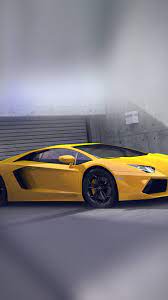 ai90-yellow-lamborghini-parked-car-art