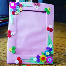 photo frame crafts and arts for kids