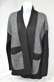 Smartwool Womens Med Moon Ridge Sweater Wrap Swf185w Black Ebay