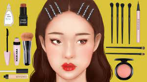 makeup animation kpop idol oddly