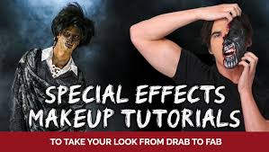 special effects makeup tutorials to