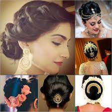 detail wedding hairstyle