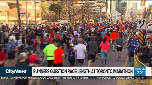 runners question race length at toronto