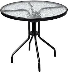 Tangkula 32 Outdoor Dining Table Round