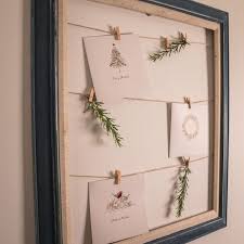 Set aside cards that have the most meaning—the ones you want to see and remember most often. How To Display Christmas Cards In A Picture Frame