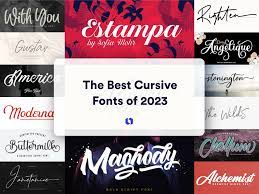 30 of the best cursive fonts in 2023