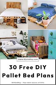 Diy Pallet Bed Frame Ideas And Plans