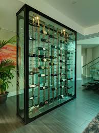 All Glass Wine Cellar Modern Wine