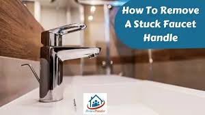 How To Remove A Stuck Faucet Handle 3