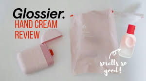 glossier hand cream review first