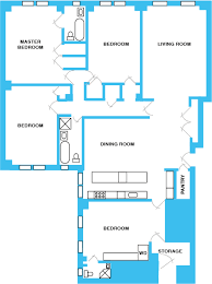 Floor Plan Apt 5c Turner Towers