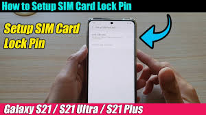 Check spelling or type a new query. Galaxy S21 Ultra Plus How To Setup Sim Card Lock Pin Youtube