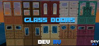 Glass Doors Texture Pack 1 19 Mcpe
