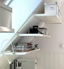 unfinished attic storage solutions