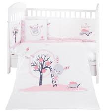 kikkaboo baby bedding set 6 pcs 60 120
