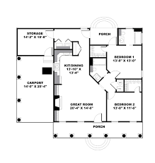 House Plan 64557 One Story Style With