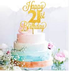 21 is the age where the adulthood starts. Special Price For 21st Cake Toppers Ideas And Get Free Shipping A641
