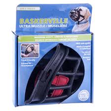 Ultra Baskerville Dog Muzzle Black Jeffers Pet