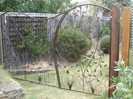 Wrought Iron Gates Overwrought Garden Art