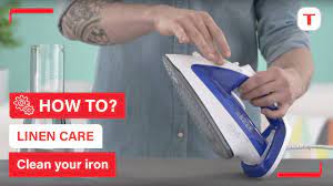 how to clean your iron tefal you