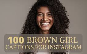 100 brown captions for insram