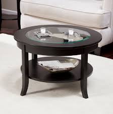 coffee table round wood coffee table