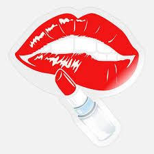makeup artist red lips lipstick