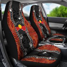 Aboriginal Car Seat Cover Australia
