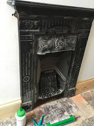 Restoring A Cast Iron Fireplace Number 18