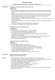 Computer support technician looking to learn new skills and improve on current skill set with a new junior systems administrator/representative resume. Network System Administrator Resume Samples Velvet Jobs