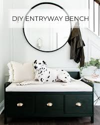 diy entryway bench with storage