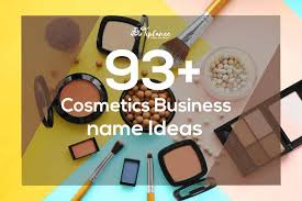 makeup cosmetics business name ideas