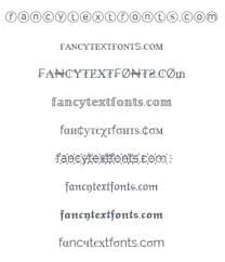 fancy text font generator font