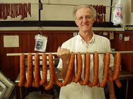 european homemade sausage old