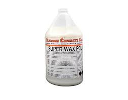 clemons super wax polish concrete