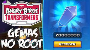 Gemas No Root Angry Birds Transformers Memu Game Guardian Hack - YouTube