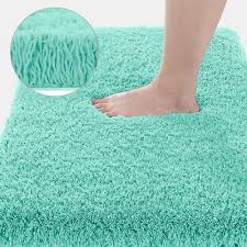 plush thick bathroom rugs super